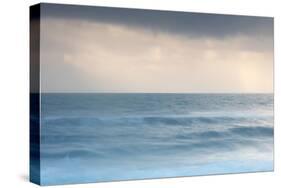 Winter Seascape-David Baker-Stretched Canvas