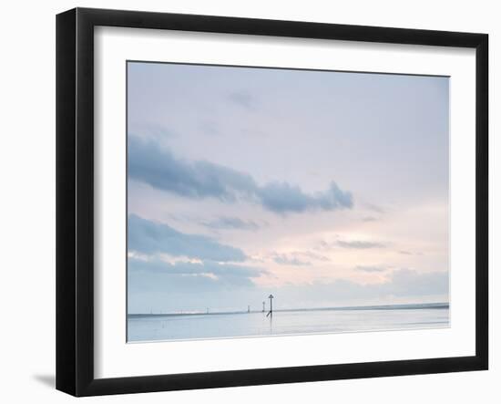 Winter Seascape-David Baker-Framed Photographic Print