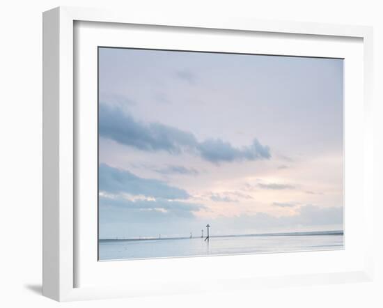 Winter Seascape-David Baker-Framed Photographic Print