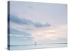 Winter Seascape-David Baker-Stretched Canvas