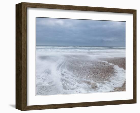 Winter Seascape-David Baker-Framed Photographic Print