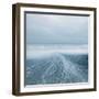 Winter Seascape-David Baker-Framed Photographic Print