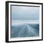 Winter Seascape-David Baker-Framed Photographic Print