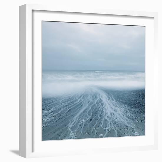 Winter Seascape-David Baker-Framed Photographic Print