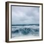 Winter Seascape-David Baker-Framed Photographic Print