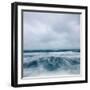 Winter Seascape-David Baker-Framed Photographic Print