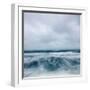 Winter Seascape-David Baker-Framed Photographic Print