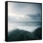 Winter Seascape-David Baker-Framed Stretched Canvas