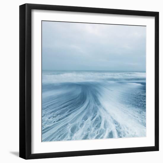 Winter Seascape-David Baker-Framed Photographic Print