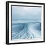 Winter Seascape-David Baker-Framed Photographic Print