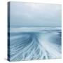 Winter Seascape-David Baker-Stretched Canvas