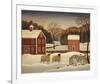 Winter Sheep I-Diane Ulmer Pedersen-Framed Art Print