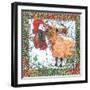 Winter Sheep-Wendy Edelson-Framed Giclee Print