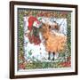 Winter Sheep-Wendy Edelson-Framed Giclee Print