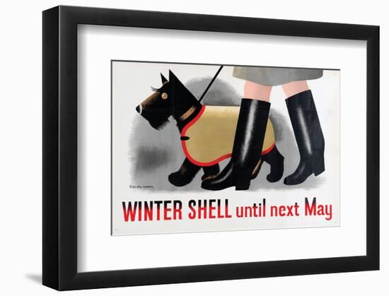 Winter Shell Until Next May-null-Framed Art Print