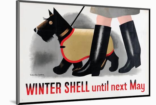 Winter Shell Until Next May-null-Mounted Art Print
