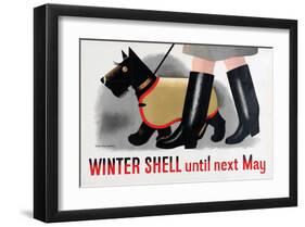 Winter Shell Until Next May-null-Framed Art Print