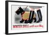 Winter Shell Until Next May-null-Framed Art Print