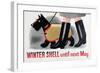 Winter Shell Until Next May-null-Framed Art Print