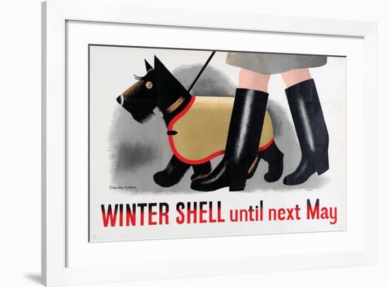 Winter Shell Until Next May-null-Framed Art Print