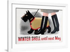 Winter Shell Until Next May-null-Framed Art Print