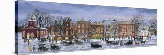 Winter Shopping-Bob Fair-Stretched Canvas