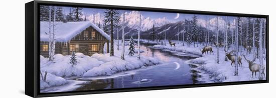 Winter Silence-Jeff Tift-Framed Stretched Canvas