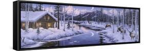 Winter Silence-Jeff Tift-Framed Stretched Canvas