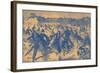 Winter skaters in Central Park, New York-Winslow Homer-Framed Giclee Print