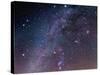 Winter Sky Panorama with Various Deep Sky Objects-null-Stretched Canvas