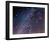 Winter Sky Panorama with Various Deep Sky Objects-null-Framed Photographic Print