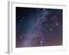 Winter Sky Panorama with Various Deep Sky Objects-null-Framed Photographic Print