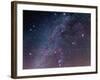 Winter Sky Panorama with Various Deep Sky Objects-null-Framed Photographic Print