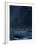 Winter Sky with Orion Constellation-Eckhard Slawik-Framed Photographic Print