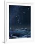 Winter Sky with Orion Constellation-Eckhard Slawik-Framed Photographic Print