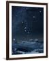 Winter Sky with Orion Constellation-Eckhard Slawik-Framed Photographic Print