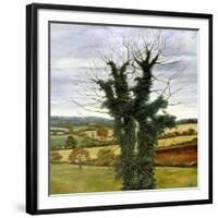 Winter Sky-Cristiana Angelini-Framed Premium Giclee Print