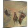 Winter, Sledge Driving-Konstantin Konstantinovich Pervukhin-Mounted Giclee Print