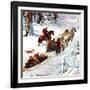 "Winter Sleigh Ride," December 17, 1949-John Clymer-Framed Giclee Print