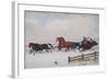 Winter Sleigh-Cornelius Krieghoff-Framed Giclee Print