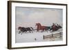 Winter Sleigh-Cornelius Krieghoff-Framed Giclee Print