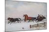 Winter Sleigh-Cornelius Krieghoff-Mounted Giclee Print