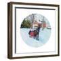 Winter Sleighride-Kevin Dodds-Framed Giclee Print