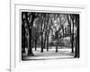 Winter Snow in Central Park View-Philippe Hugonnard-Framed Photographic Print