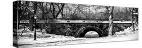 Winter Snow in Central Park-Philippe Hugonnard-Stretched Canvas