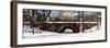 Winter Snow in Central Park-Philippe Hugonnard-Framed Photographic Print