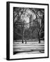 Winter Snow in Central Park-Philippe Hugonnard-Framed Photographic Print