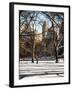 Winter Snow in Central Park-Philippe Hugonnard-Framed Photographic Print