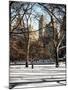 Winter Snow in Central Park-Philippe Hugonnard-Mounted Photographic Print