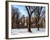 Winter Snow in Central Park-Philippe Hugonnard-Framed Photographic Print